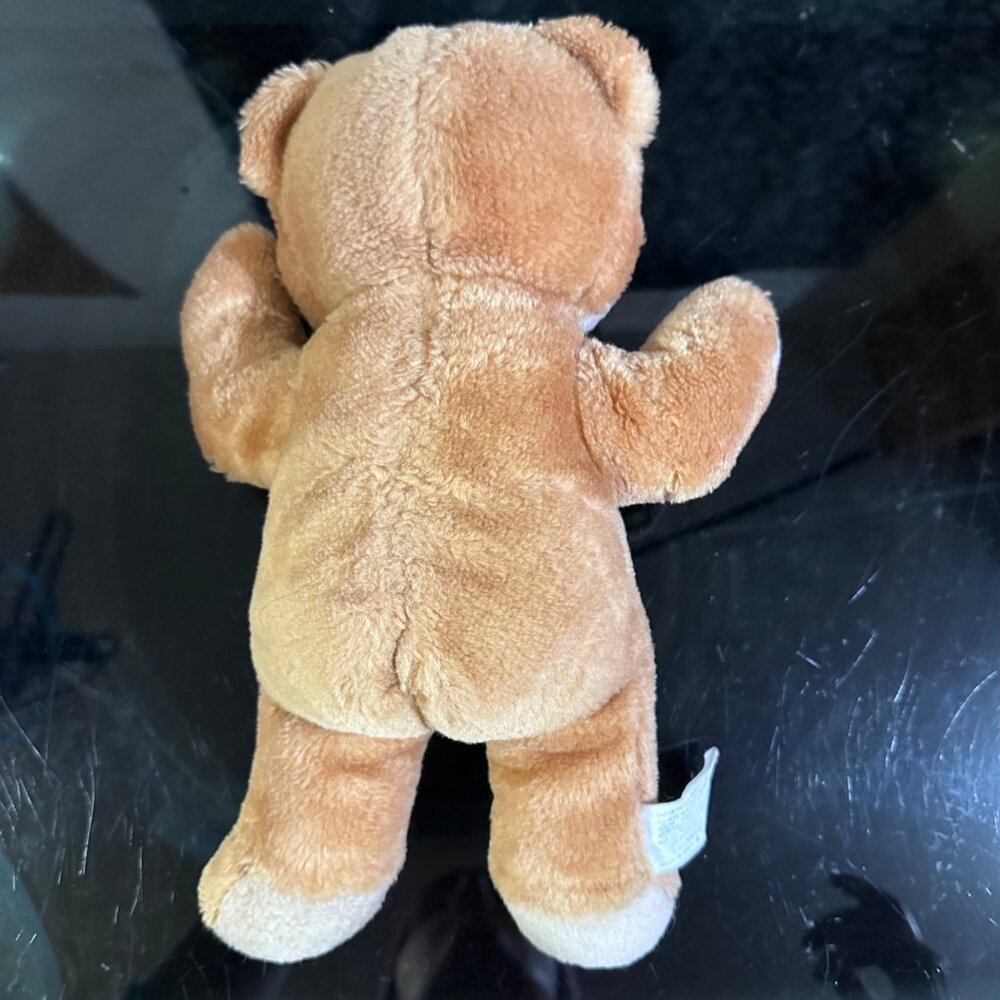 Vintage 1980s Shoney Bear Plush Toy 9" Beige Brown Soft Stuffed Animal Collectib - Picture 3 of 8
